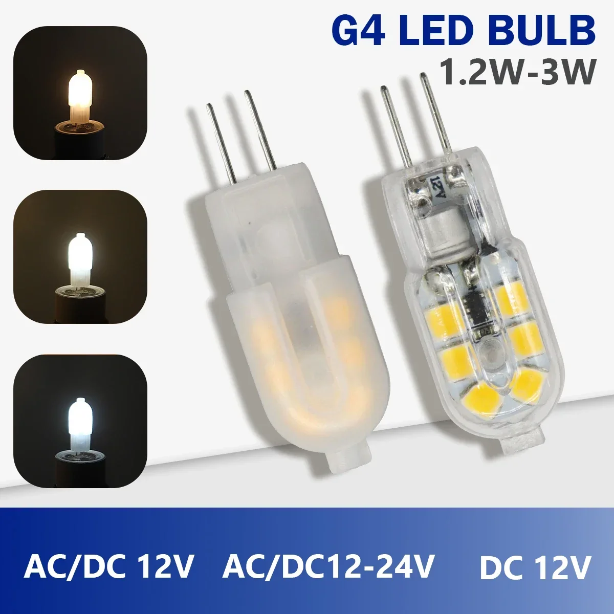 5-50 個ハイライト LED G4 ミニ AC DC 12 V 24 V 低電力 1.2 ワット 1.4 ワット 1.5 ワット 2 ワット 3 ワット効率ストロボクリスタルシャンデリアキッチン