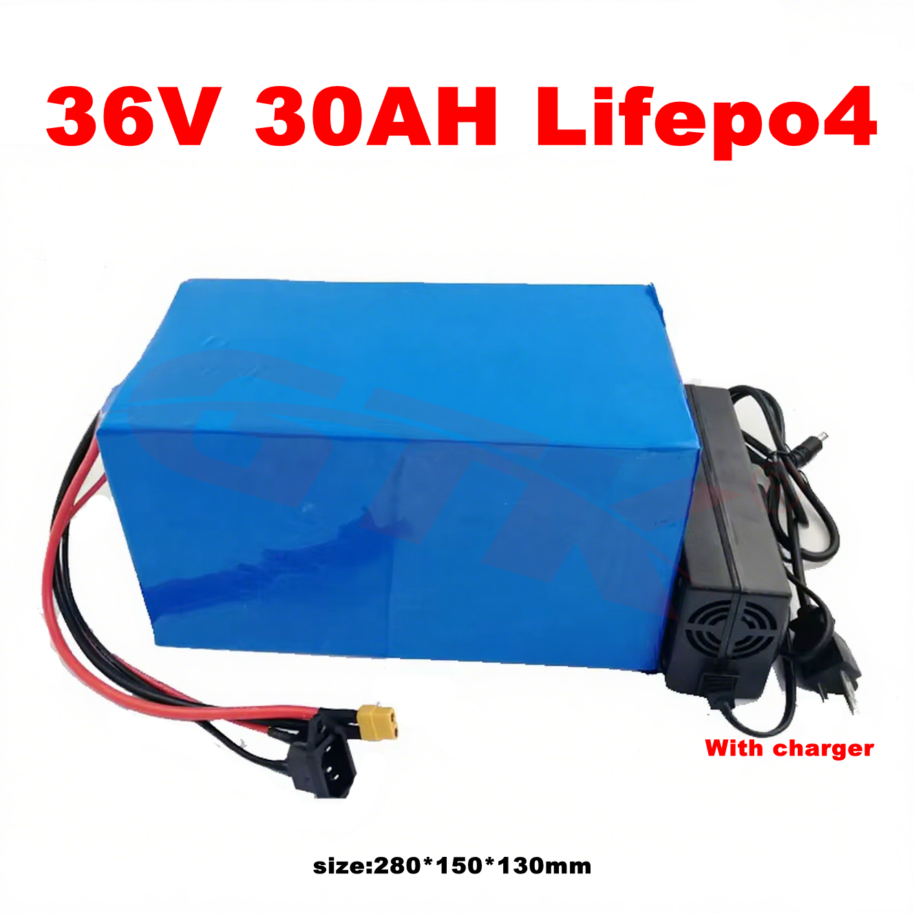 GTK 36v 25ah 30ah lifepo4 リチウム バッテリー パック BMS ディープ サイクル、長寿命 500W 1000W 車、電気、スクーター用