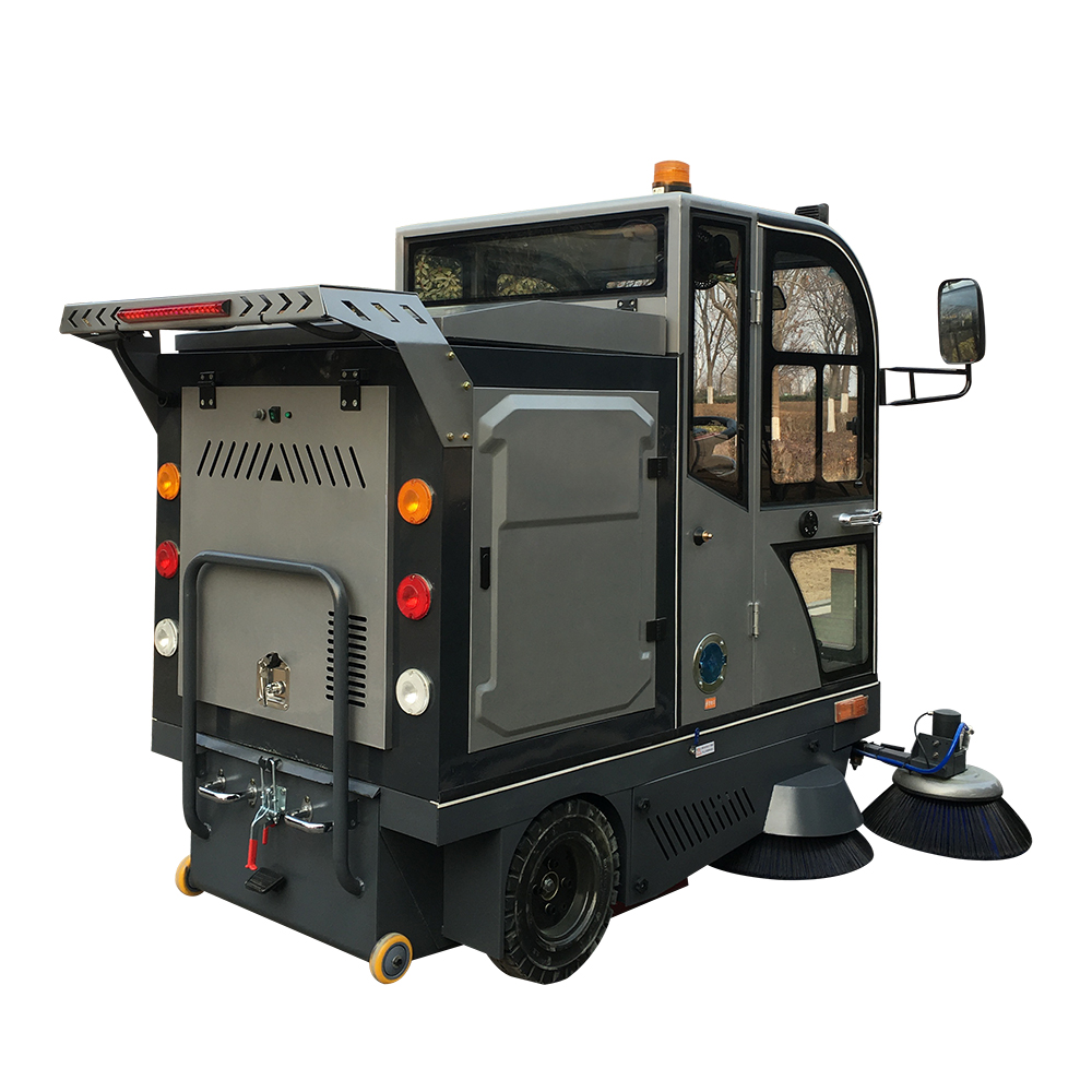 フルクローズド電動ビッグストリートスイーパー車四輪スイーパー商用乗車道路床スイーパー