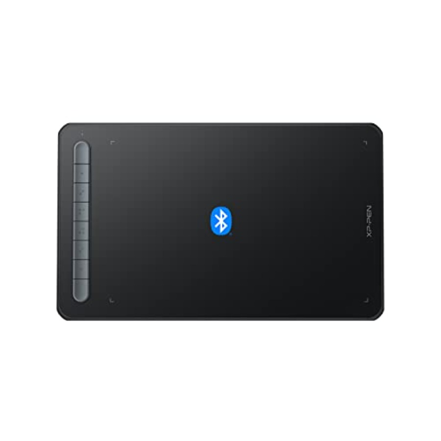 XPPen 描画タブレット Deco MW Bluetooth ワイヤレス コンピュータ グラフィック タブレット、バッテリー不要の X3 スタイラスと 8 つのショートカット キー、互換性