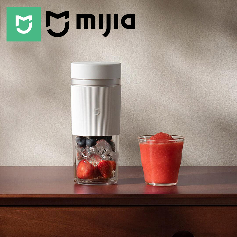 MIJIA ポータブルブレンダー 2,40S 素早くジュースを絞り、19500 rpm、300ML 容量ミキサージューサーマシン、PCTG カップボディブレンダー
