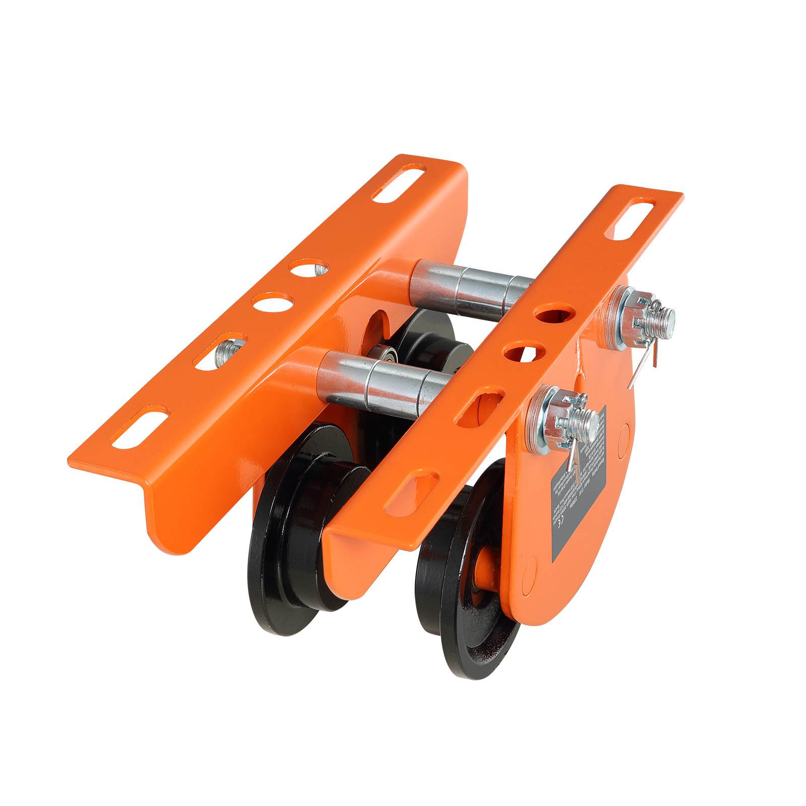 SucceBuy 電動ホイスト手動トロリー 2200 ポンド/1T 容量 PA200 PA250 PA300 PA400 PA500 プッシュビームトロリー デュアルホイール付き