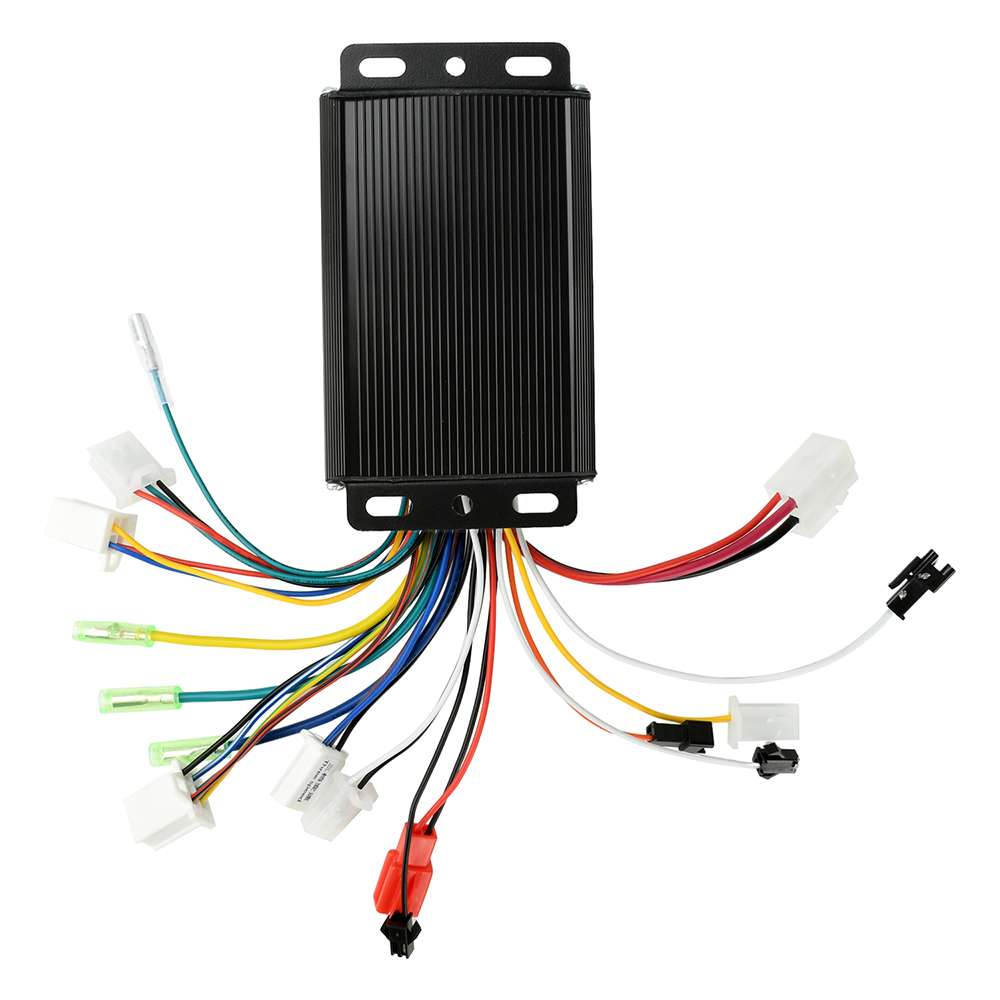 36V 48V 300W 350W ブラシレスモーターコントローラー 17A 正弦波 3 モードコントローラー電動自転車/E-バイク/オートバイ用