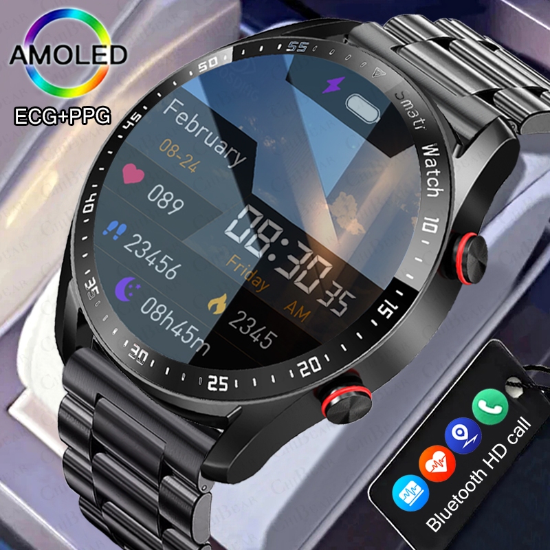 スポーツスマートウォッチ男性女性 HD スクリーン ECG PPG Bluetooth 通話 GPS トラッカー心拍数モニター IP68 防水スマートウォッチ 2026 新しい