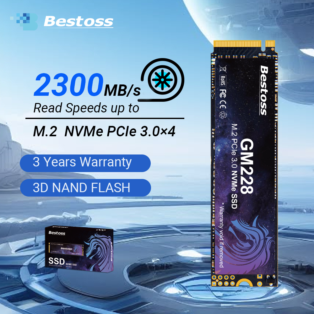 Bestoss NVMe M2 SSD 1 TB M.2 PCIe 128 ギガバイト 256 ギガバイト 512 ギガバイト 2 TB Diy ゲームコンピュータ内部ソリッドステートドライブラップトップノートブック