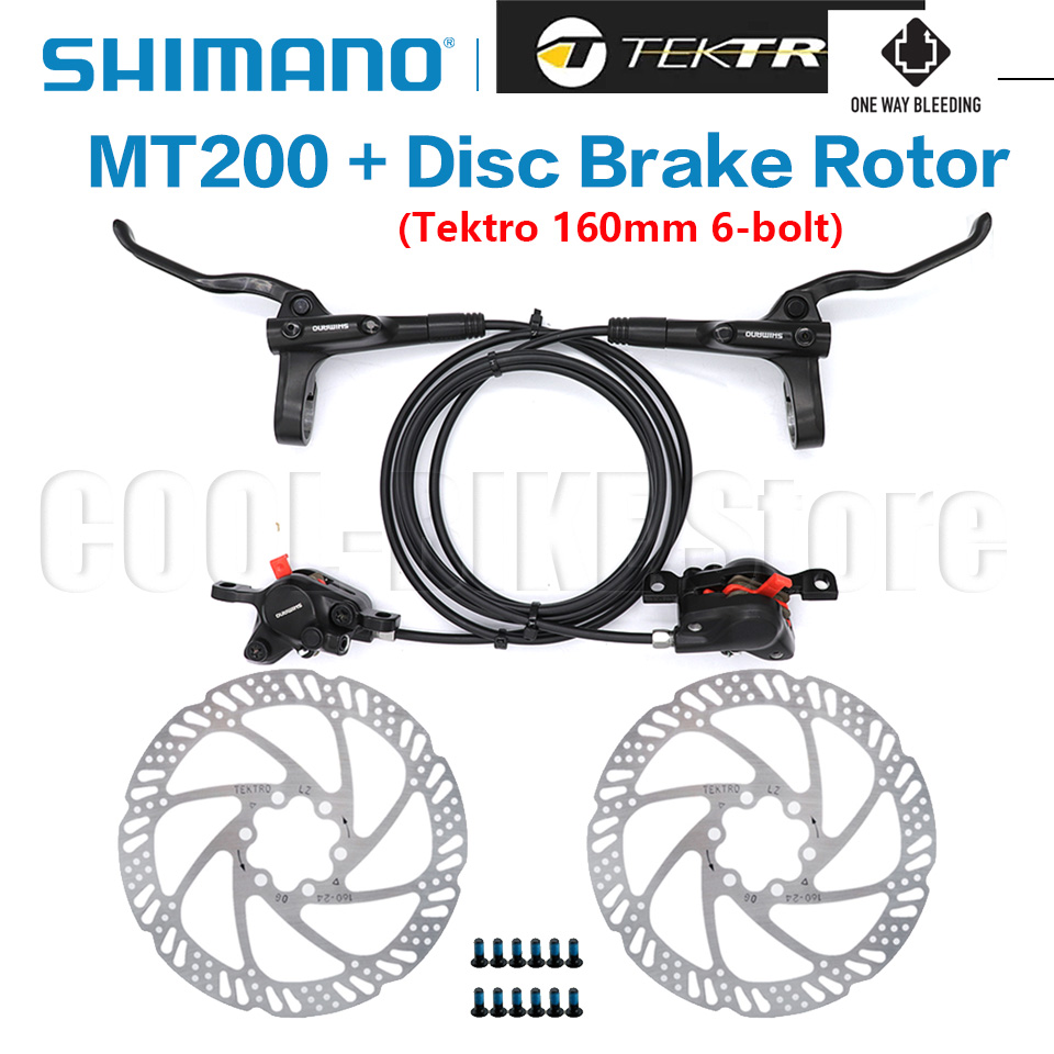 シマノ BR BL MT200 M315 ブレーキ自転車バイク mtb 油圧ディスクブレーキセットクランプマウンテンバイク Brak ポストマウント