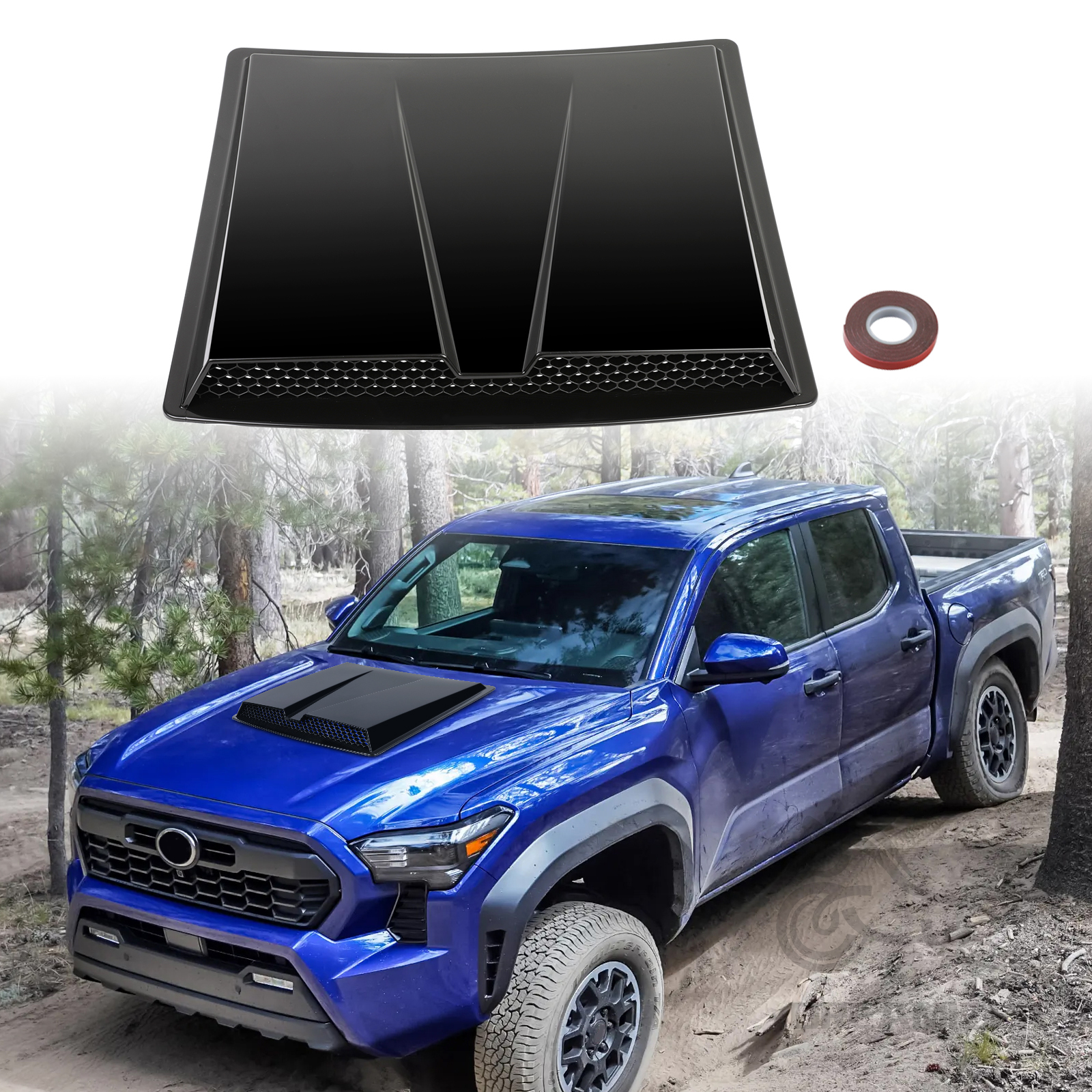 ユニバーサル車のトラックのベントカバー車のボンネットフードカーアクセサリー外装 F150 F250 F350 GMC シエラ 1500 2500