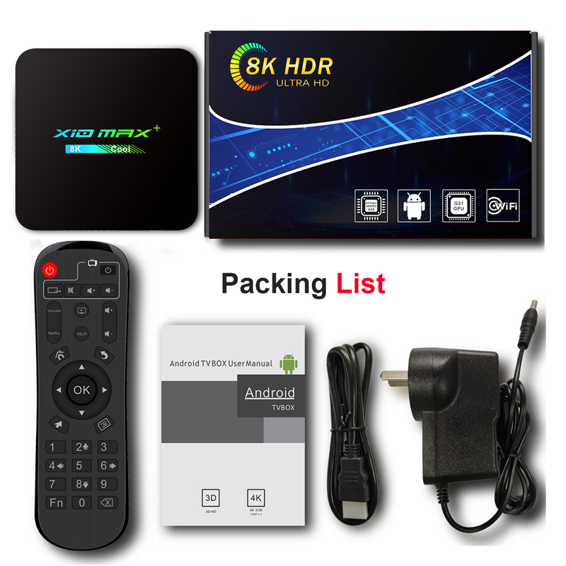 プレセール X10 Max+ Android 9.0 スマート TV ボックス Amlogic S905X3 メディアプレーヤー 4 ギガバイト 32 ギガバイト 64 ギガバイトサポート 4K WIFI H.265 セットトップボックス 2 グラム 16 グラム