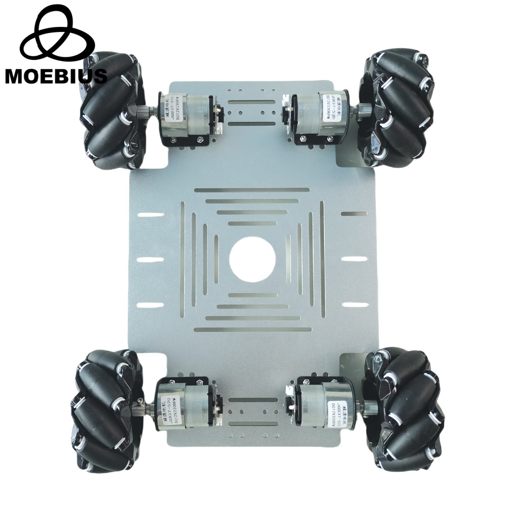 25 キロ負荷 4WD メカナムホイールロボットカーキット DC 12V エンコーダモーター付き Arduino ROS ロボットアームシャーシ DIY おもちゃ部品