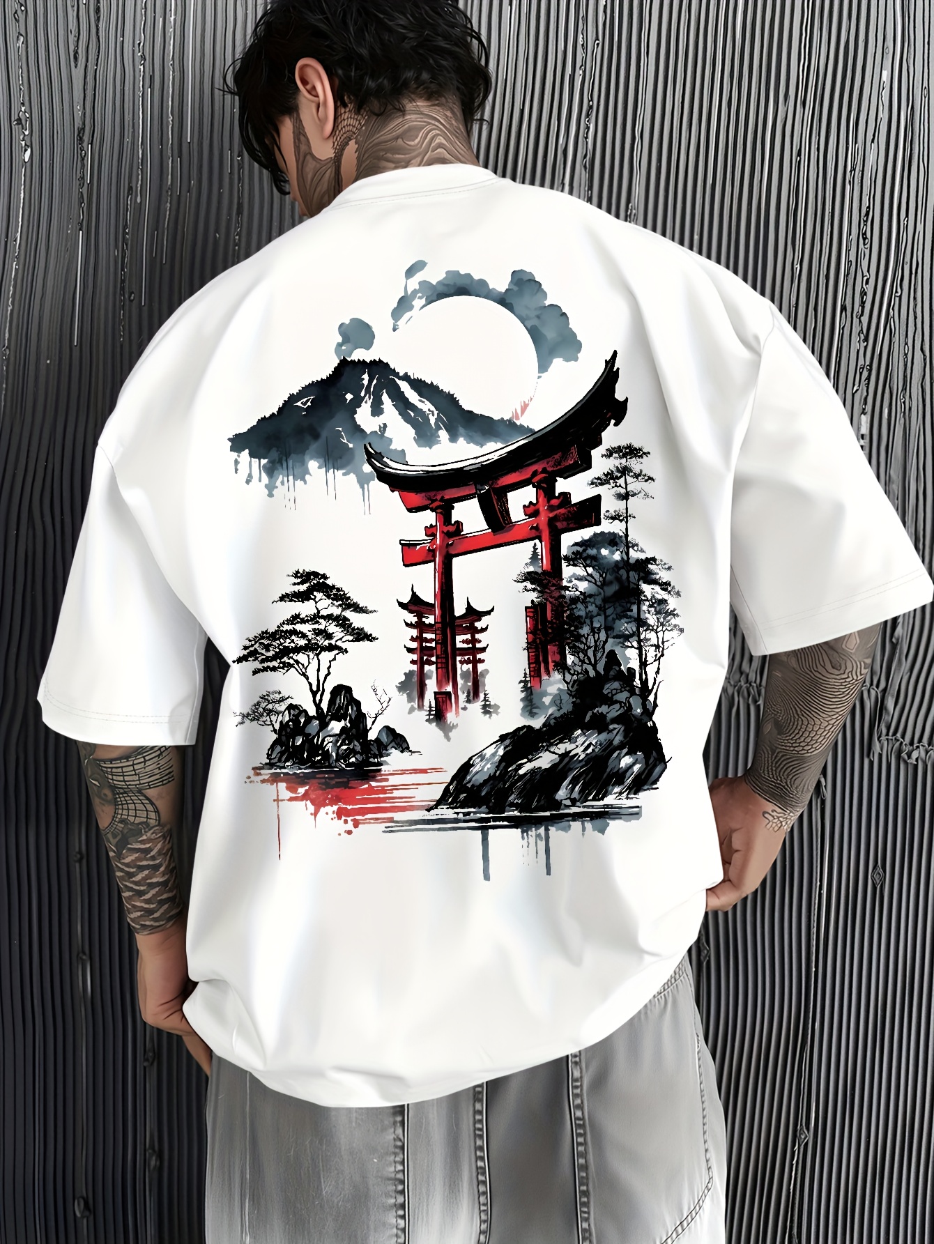 Japanese Ukiyoe Torii Gate