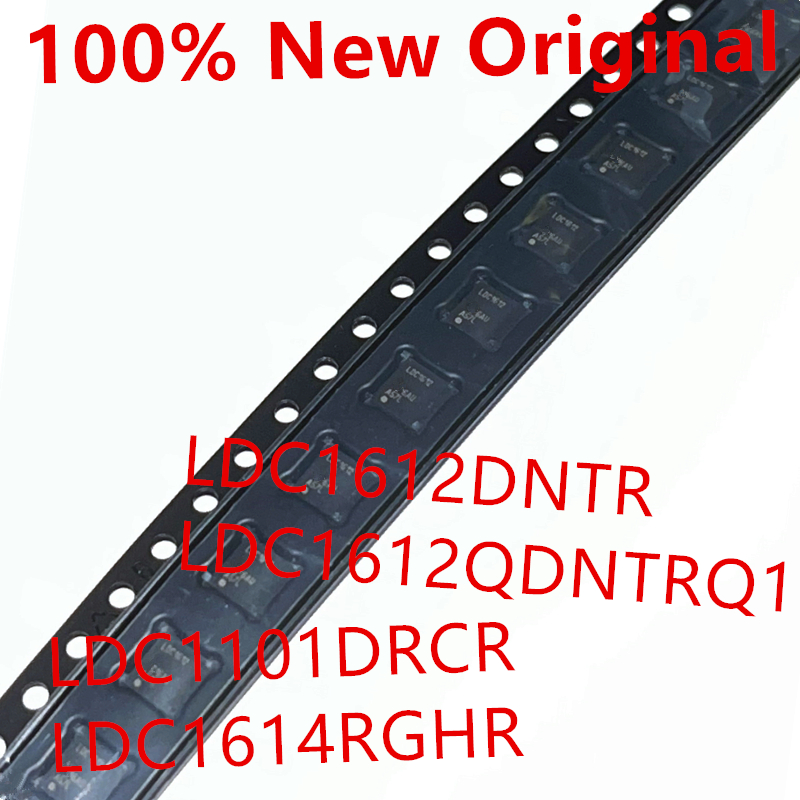 10 個 LDC1612DNTR LDC1612 、LDC1612QDNTRQ1 LDC1612Q1 、LDC1614RGHR LDC1614 、LDC1101DRCR L1101 新しいデジタルコンバータチップ