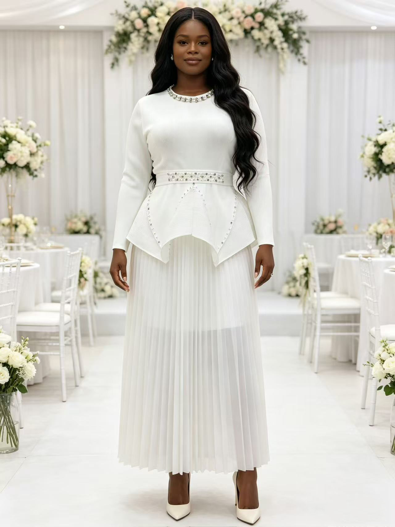アフリカのドレス女性の結婚式パーティーファッションローブアフリカンズファム伝統的な衣装dasikiエレガントなイブニングドレス2026