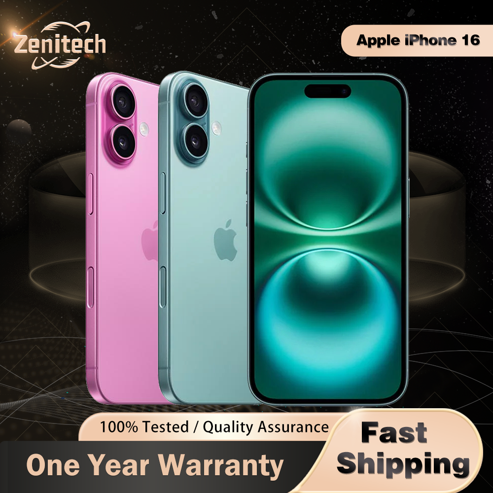 iPhone 16 正規品 6.1 インチ デュアル eSIM 正規品 XDR OLED Face ID NFC A18 ROM 128/256/512GB RAM 8GB 5G AI 携帯電話 98% 新しい iPhone 16