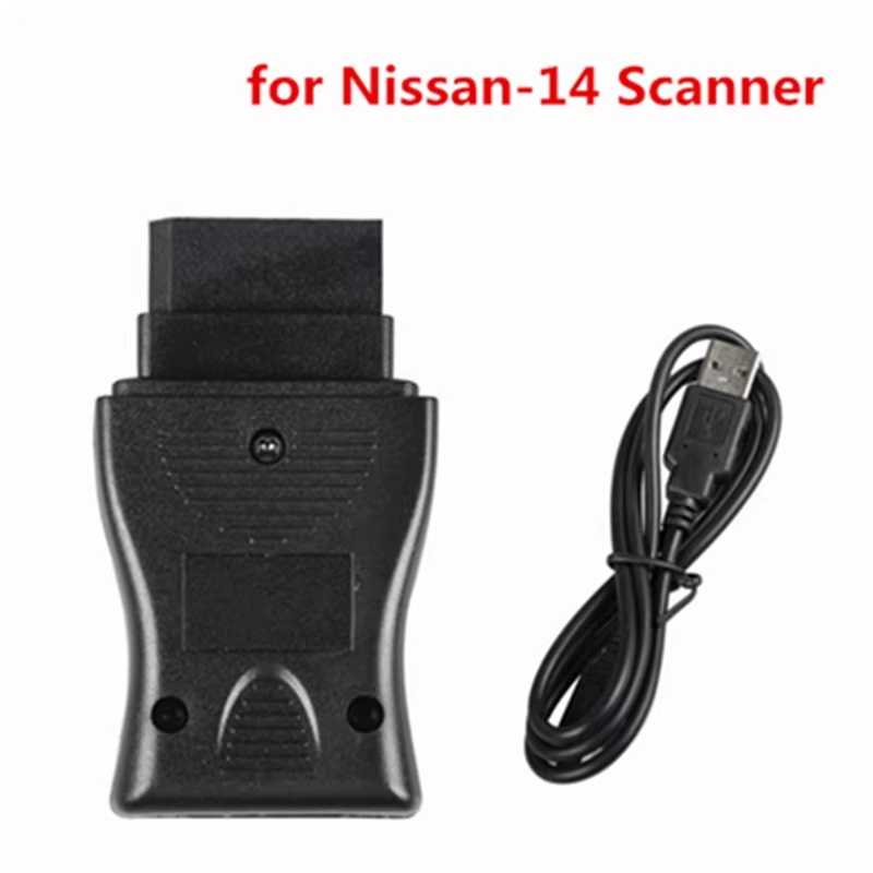 14PIN 日産コンサルトインターフェイス 14Pin USB 車診断 OBD 故障コードケーブルツールコンサルト 14 スキャナコネクタアダプタ