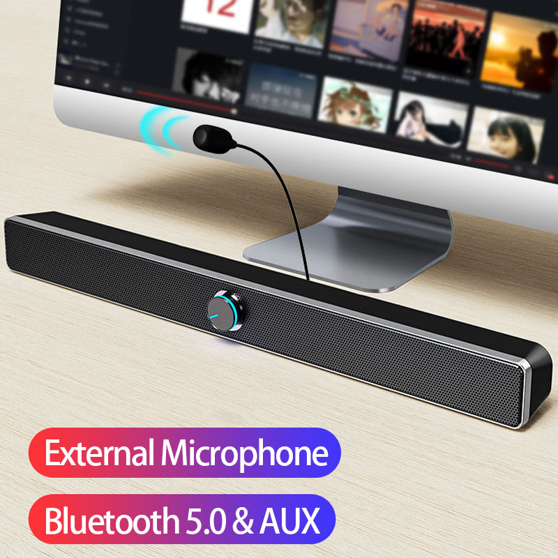 サウンドバー テレビサウンドバー サウンドバー Bluetooth スピーカー ハイファイスピーカー Caixa De Som Para PC コンピュータスピーカー デスクトップ