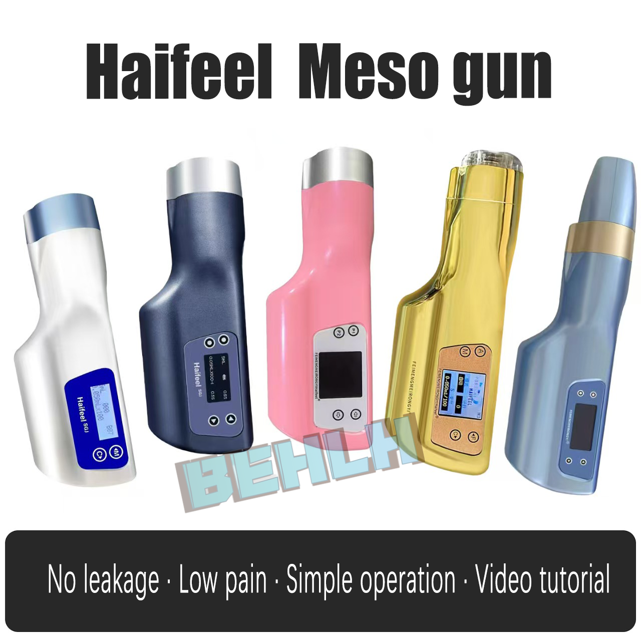 Haifei ウォーターライトマシン器具 - 自動漏れ防止家庭用ビューティーサロン用ウォーターライトガンナー