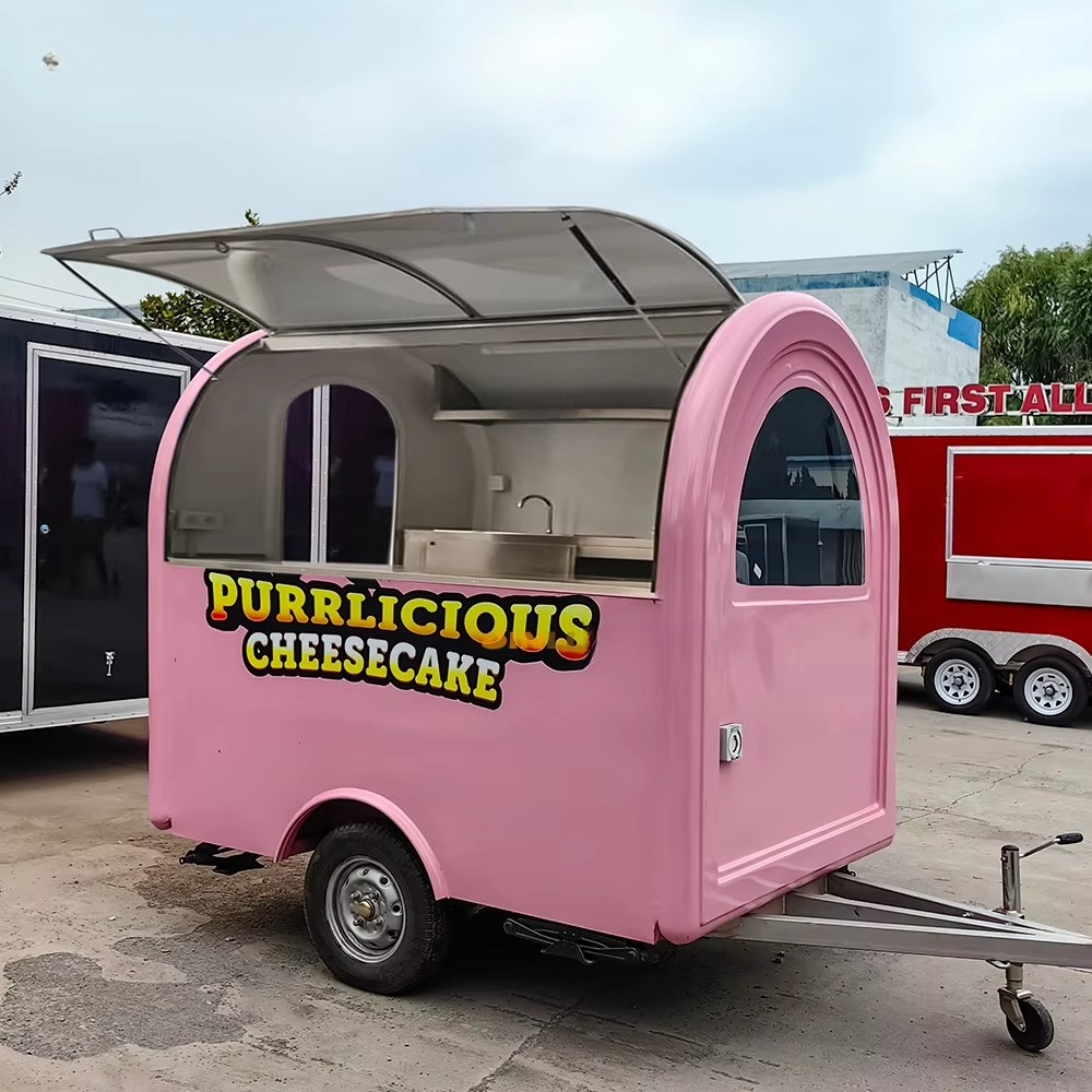 YG ストリートファーストフードカートホットドッグ屋台スナックトラックケータリングビールコーヒーショップモバイルバーアイスクリームトレーラースタンド