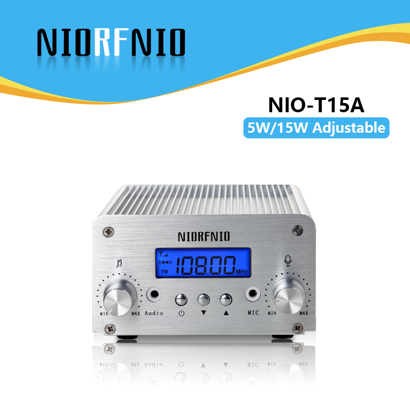NIO-15A 5/15W fm トランスミッター範囲 88MHz ～ 108MHz または 76MHz ～ 96MHz