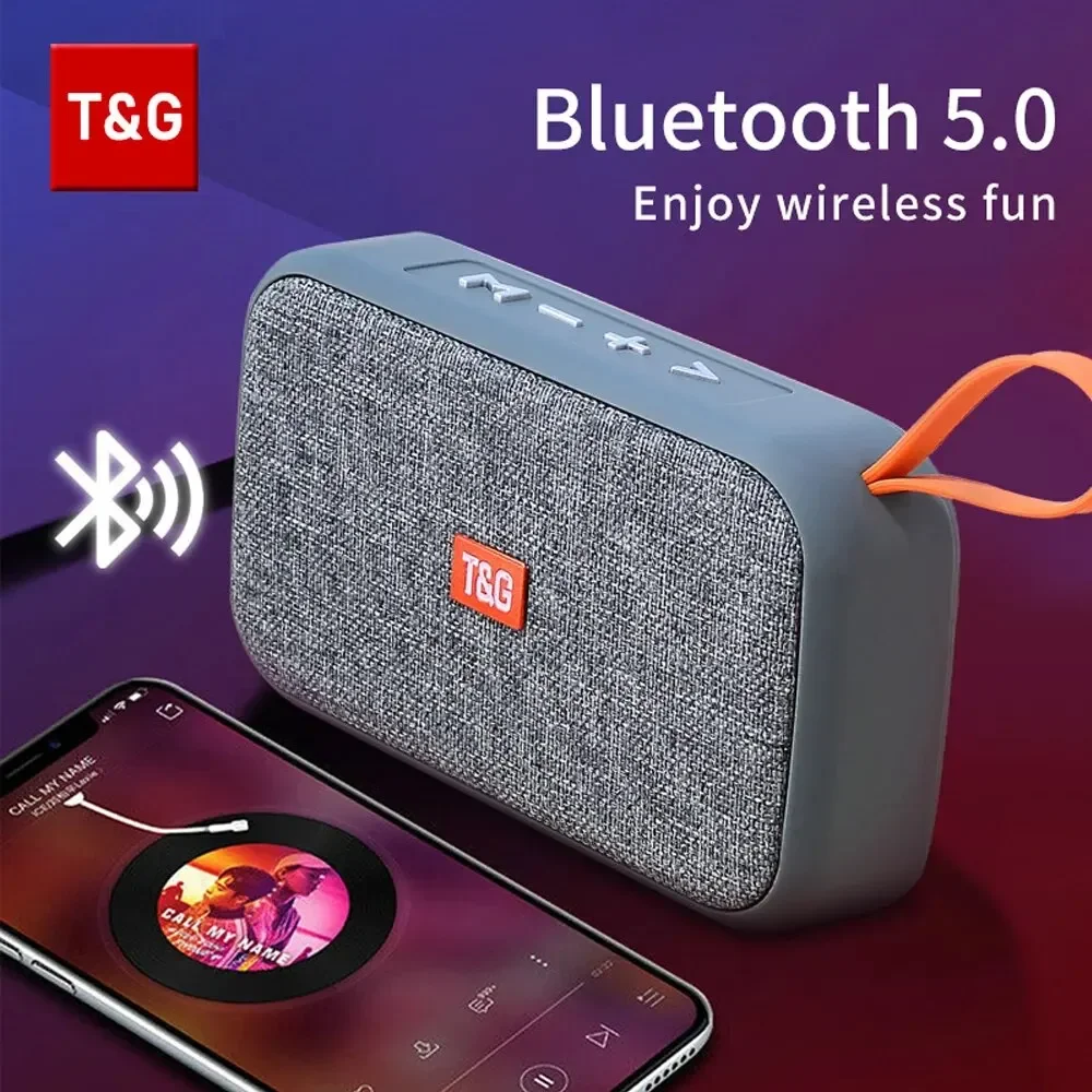 スピーカー TG506 ポータブルミニワイヤレスサウンドバー Bluetooth 5.0 屋外屋内 HIFI スピーカーサポート TF カード FM ラジオ防水