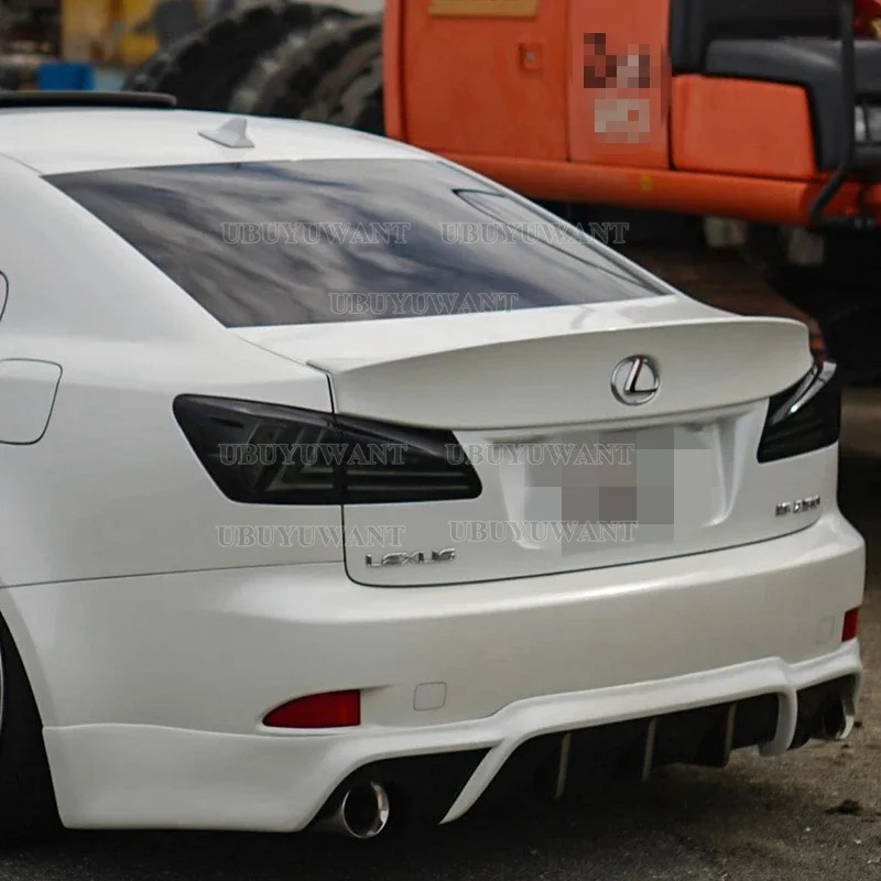 レクサス IS250 IS350 ISF 2006-2011 IS350 車のリアスポイラーウイングトランクリップ車のリアウイングリップトランクスポイラーリアリップスポイラー