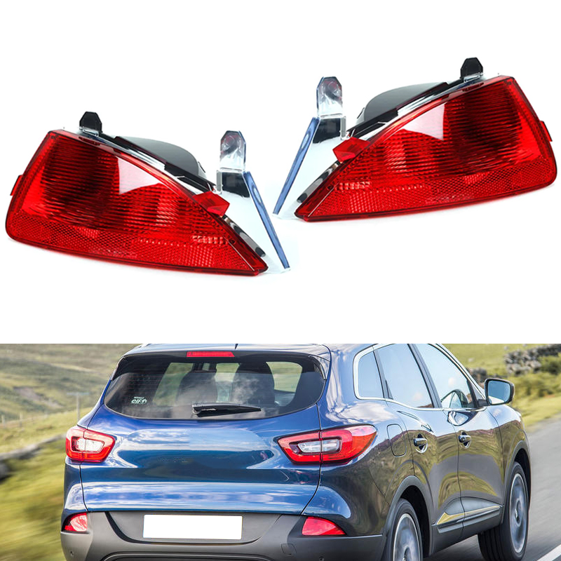 ルノー Kadjar 2015 2016 2017 2018 車のリアテールブレーキライトバンパーフォグランプ停止警告ランプ