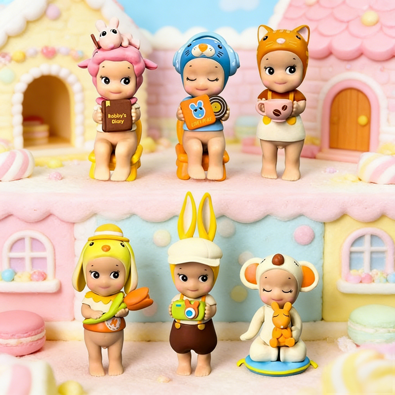 かわいい天使「Enjoy the Moment」シリーズ ミニドール ブラインドボックス - かわいい人形 デスクトップオーナメントモデル コレクタブルカーデコレーションドール