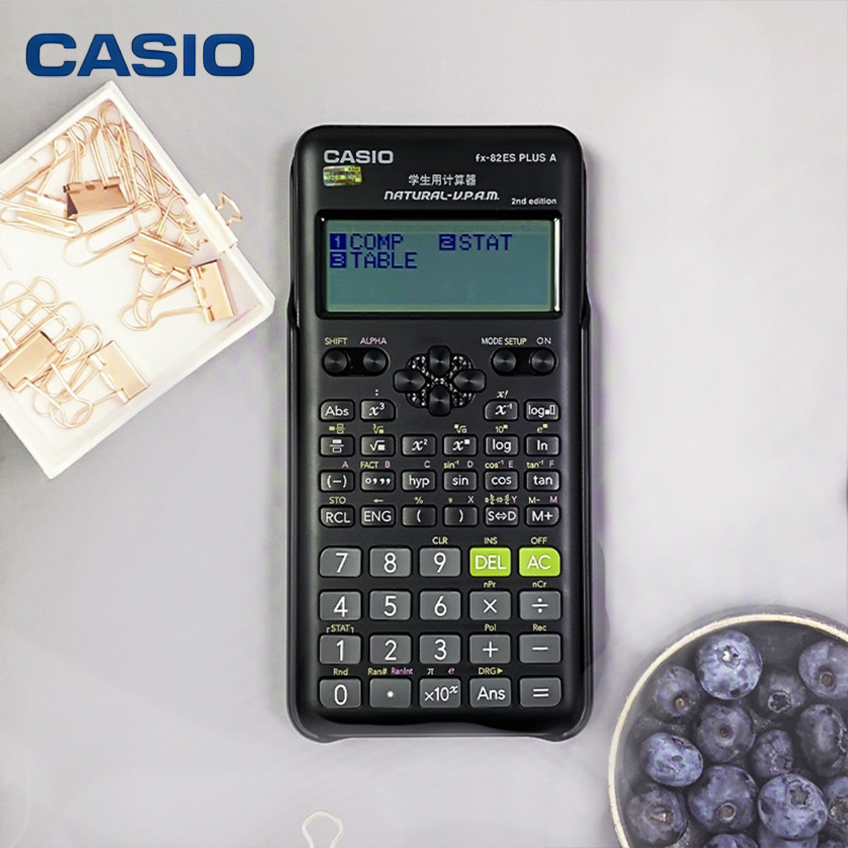 CASIO クラシックシルバー ビジネス財務会計オフィス メタルパネル電卓 大画面 大きなボタン ソーラー電卓 GX-120B