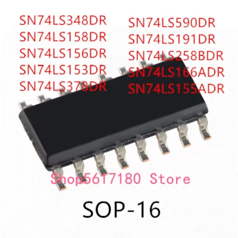 10 個 SN74LS348DR SN74LS158DR SN74LS156DR SN74LS153DR SN74LS378DR SN74LS590DR SN74LS191DR SN74LS258BDR SN74LS166ADR SN74LS155ADR
