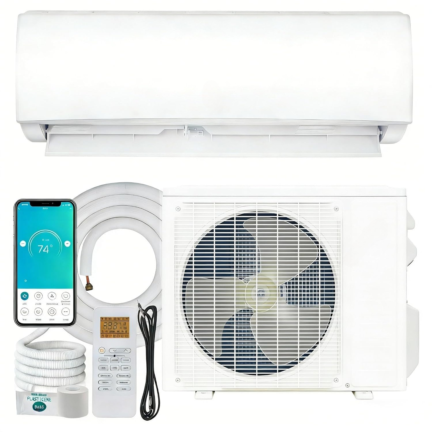 23,000 BTU ダクトレス ミニ スプリット AC