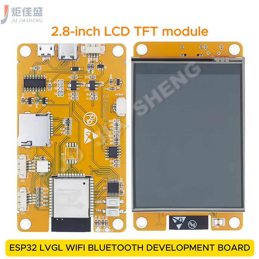 2.8 インチ LCD TFT モジュール ESP32 LVGL WIFI