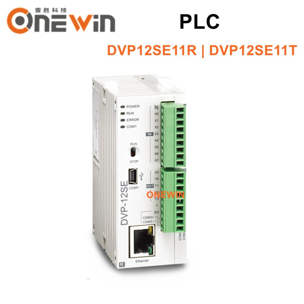 デルタ PLC DVP12SE11R DVP12SE11T 24VDC 8DI 4DO サポートイーサネット MODBUS TCP