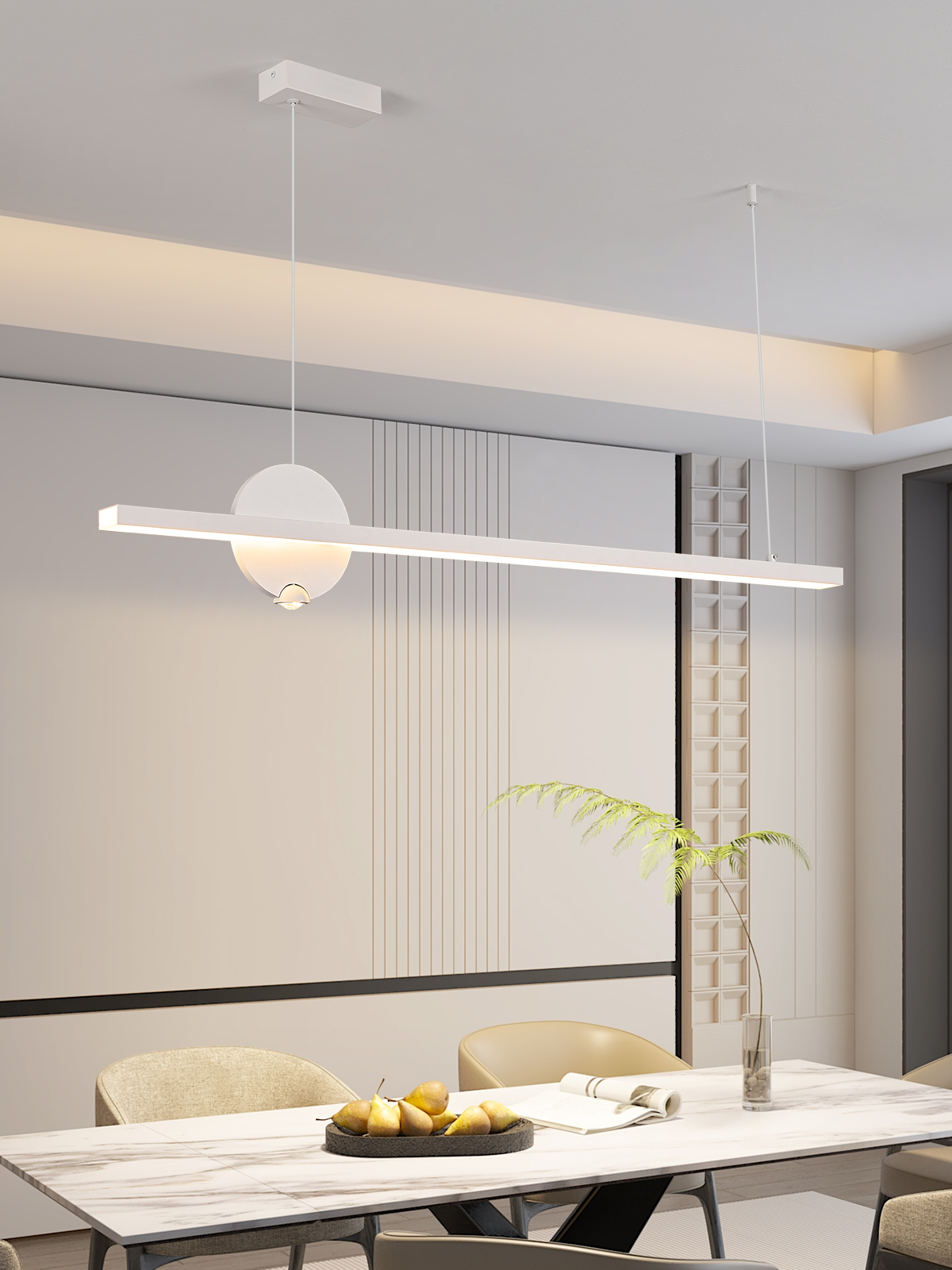 北欧ミニマリスト LED 天井シャンデリアダイニングリビングルームテーブルキッチンアイランドシンプルなペンダントランプ屋内照明器具