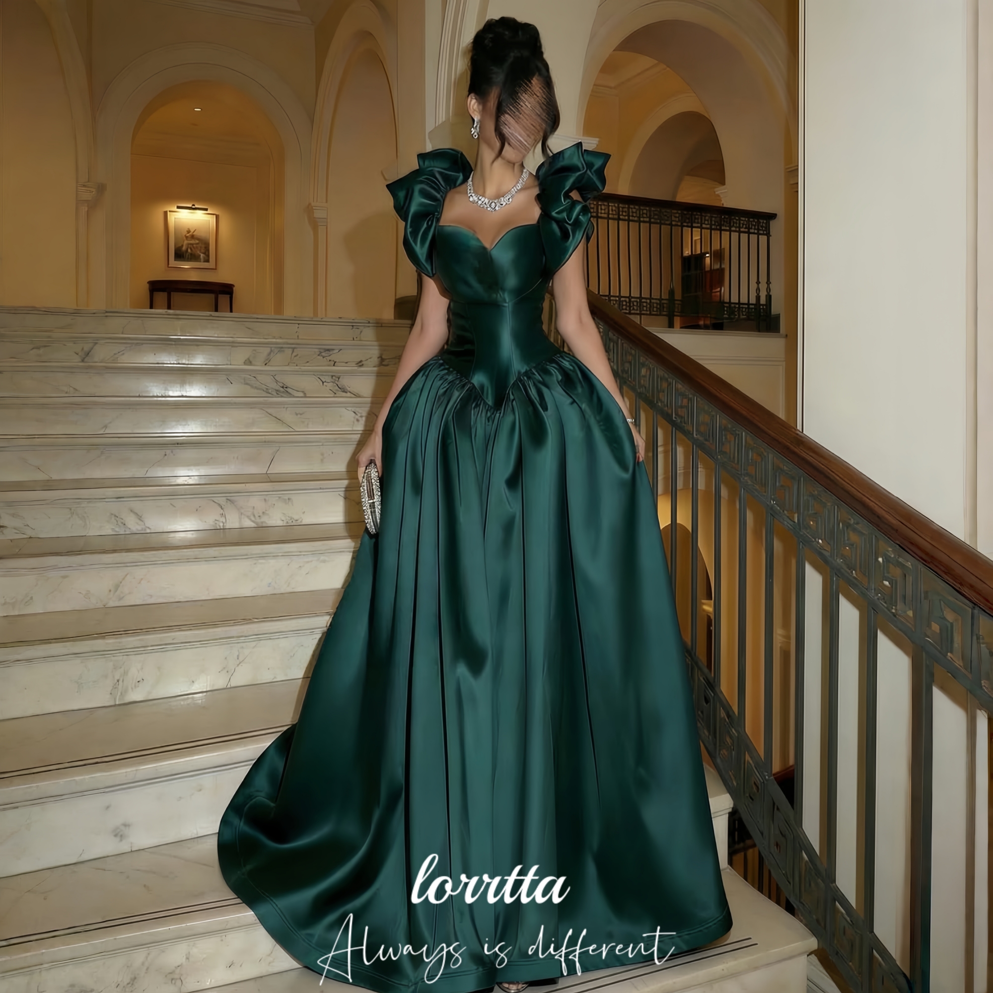 Lorrtta Customized women's formal evening gowns платье женское vestidos elegantes party dress Gala Dress فساتين سهره نسائي