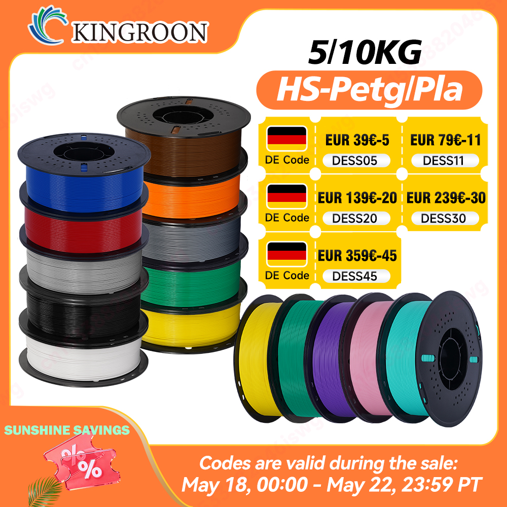 5/10 キロ高速 PLA PETG 3D プリンタ Bambu Lab フィラメント 40-500mm/s 印刷ハイパー 3D プリンタ材料迅速な pla HS petg