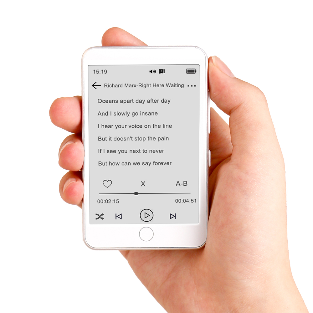 Famue 3.52 インチ ミニ E-Ink 電子リーダー 32GB - MP3 プレーヤー付きポータブル電子書籍リーダー、Bluetiith 5.3 教室録音