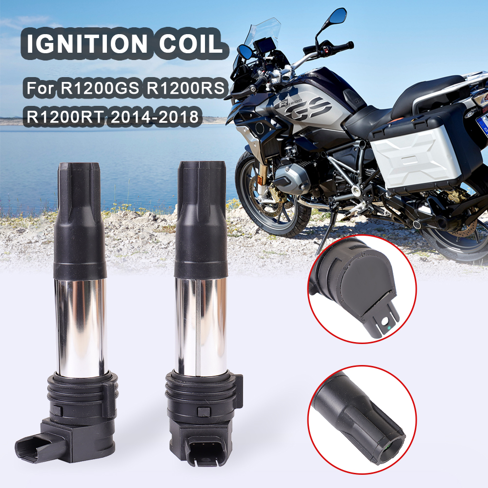 BMW R 1200 GS R1200GS R1200RT 2014-2018 R1200 R1200RS 2015-2018 オートバイ点火コイル 8526677-02 12138526677 アクセサリー