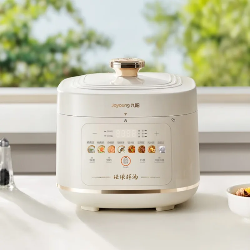 Joyoung 5L 大容量電気圧力鍋ホーロー内釜インテリジェント炊飯器インテリジェントワンポットダブルガル