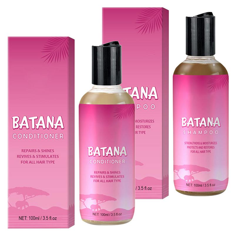 Batana オイルシャンプーとコンディショナー 100 ミリリットル深く栄養を与え、強化損傷した髪を修復し、髪を厚くし、抗脱毛シャンプー