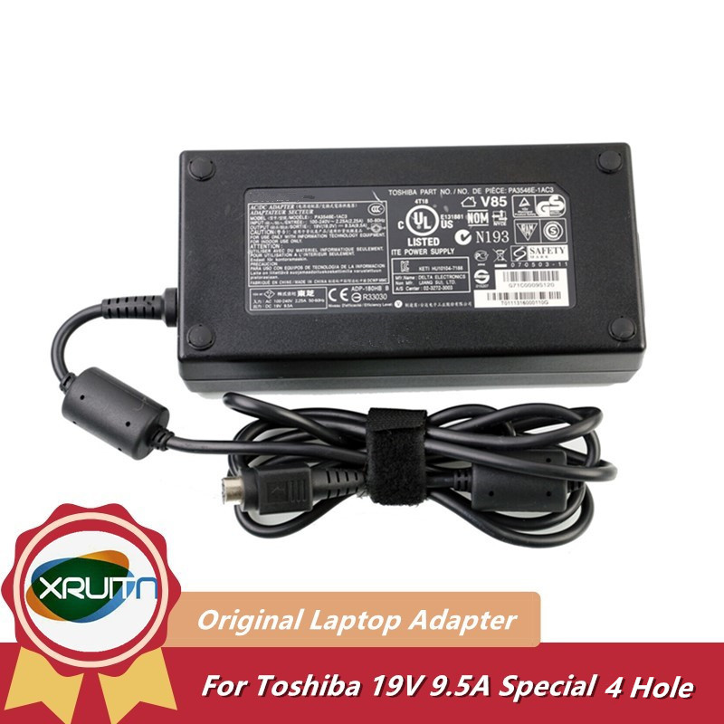 180 ワット 19 V 9.5A オリジナル AC アダプタ電源充電器 PA3546E-1AC3 PA5084U-1AC3 PA5084E-1AC3 東芝 Qosmio X200 X500-10V X500-128