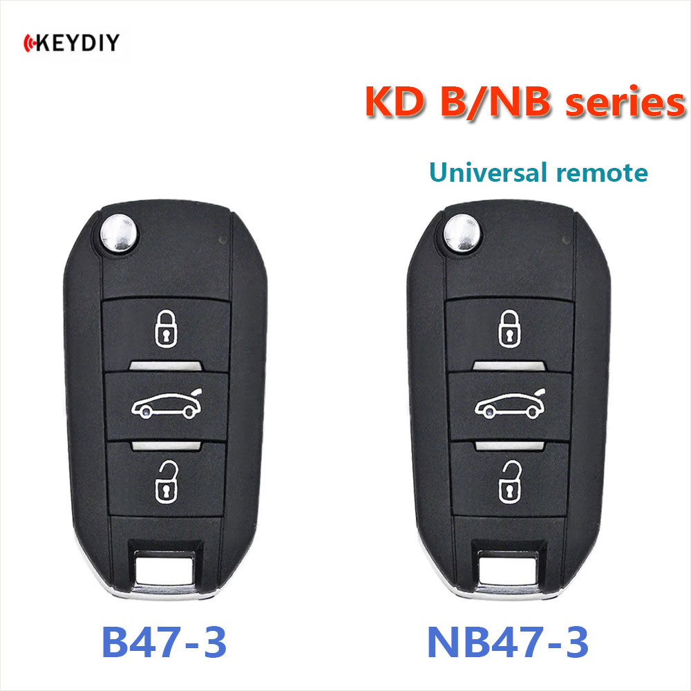 1 個 KEYDIY KD B47-3 NB47-3 ユニバーサルリモートキー 3 ボタン B/NB シリーズ車のリモートキー KD-X2 KD900 ミニ KD URG200 KD-MAX