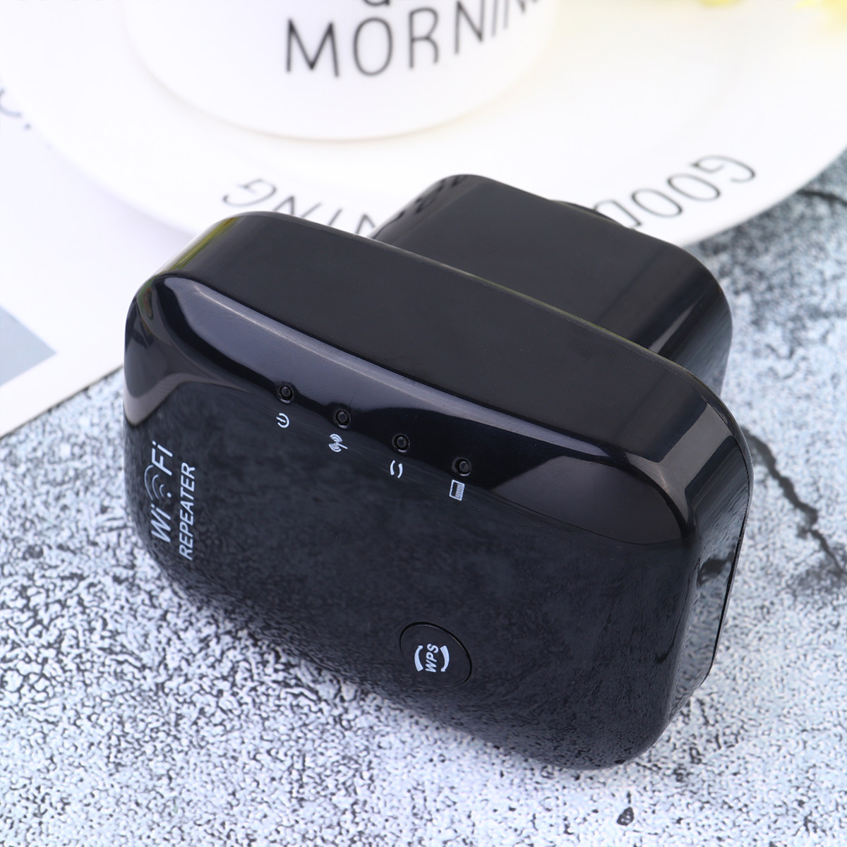 3300mbps WiFi 信号アンプ Eu プラグブラック多機能ルーターリピーターブリッジ耐久性のあるセキュリティ暗号化ボタン