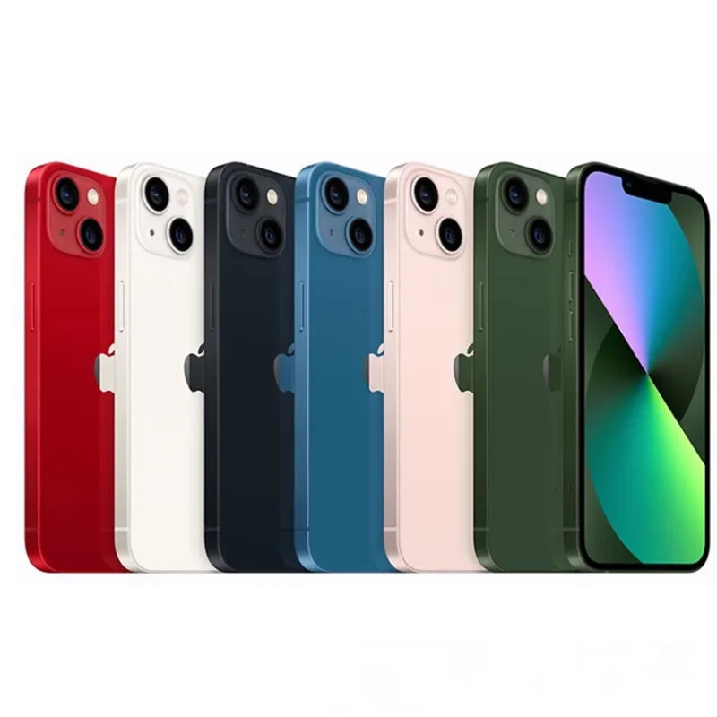オリジナル Apple iPhone 13 ミニ 5.4 "ロック解除 13Mini RAM 4GB ROM 128/256GB A15 バイオニック IOS 顔 ID NFC 5G 携帯電話