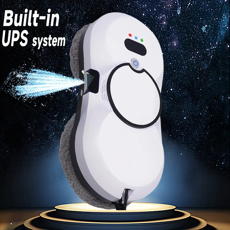 UPS システムロボット窓クリーナー掃除機スマート家電自動洗浄ガラス窓ウォッシャー窓洗浄電気床モップ