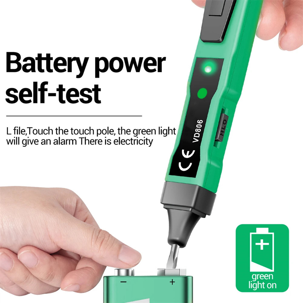 VD-07 電圧テスター非接触誘導電圧テスター家庭用配線検査電気用​​品