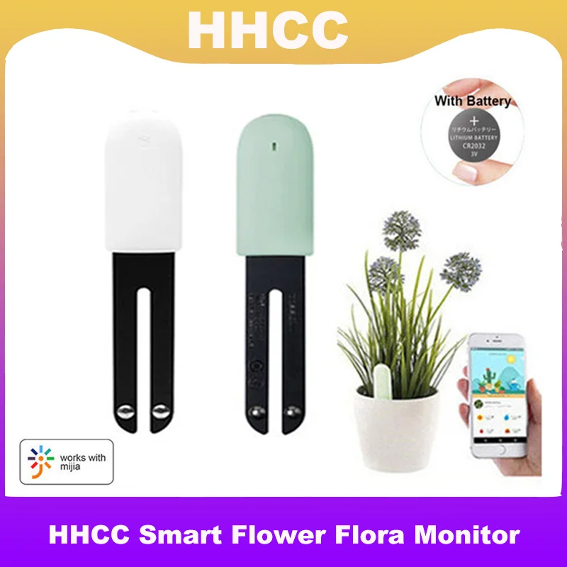 HHCC フローラモニターガーデンケア植物草土壌水肥沃度スマートテスターセンサーフラワーガーデン検出器 Xiaomi Mijia