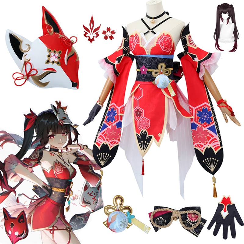 Honkai スターレールスパークルコスプレ衣装フルセットマスクウィッグ女性ロールプレイ衣装ハロウィンカーニバルドレス Honkai スターレール