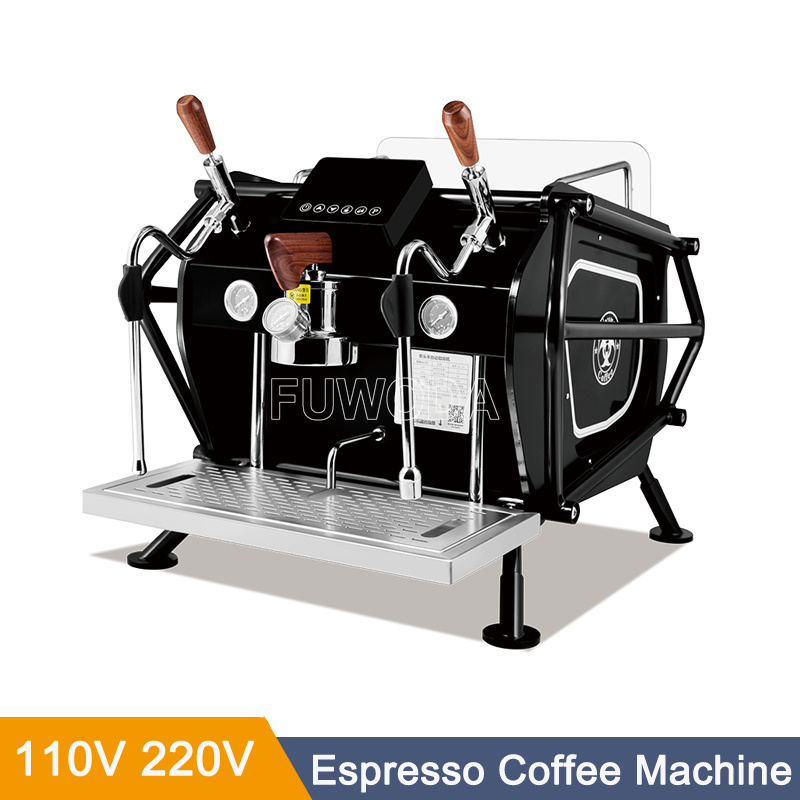 3200 ワットシングルヘッドエスプレッソコーヒーマシンイタリアンエスプレッソコーヒーメーカーイタリアンコーヒーマシン表示画面付き