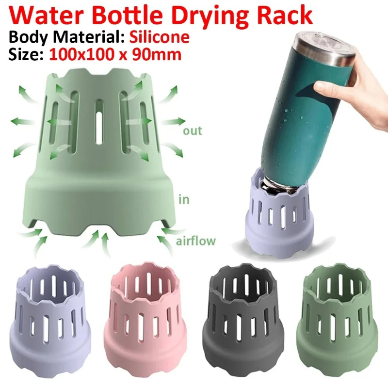 1PC 水ボトル乾燥ラックカップドライヤーラック速乾性カップオーガナイザーラックダブルヘッド肥厚学生オフィススタッフ