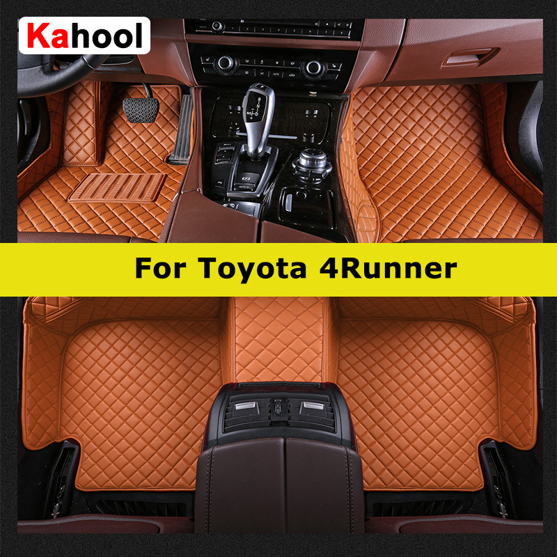 KAHOOL カスタム車のフロアマットトヨタ 4 ランナー 2002-2023 自動車カーペットフットコシュ Accessorie