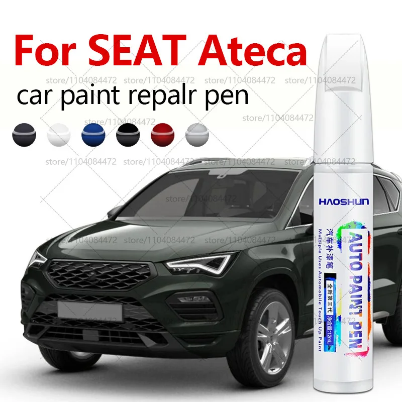 車の塗装修理ペン 2016-2025 シート Ateca ペイント傷修復アクセサリー白、青、グレー、黒、白、シルバー、赤